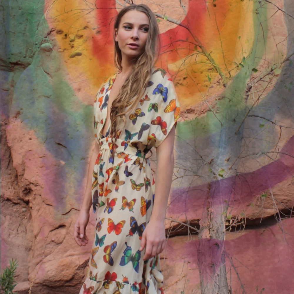 ISO Perle Mer Butterfly Dress